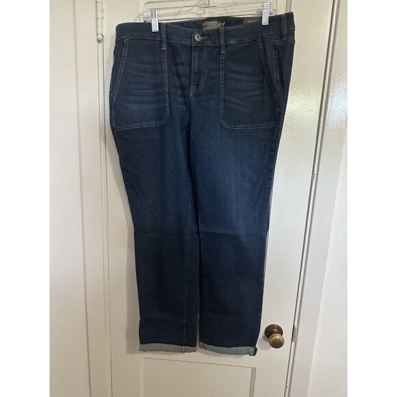 torrid Denim - Torrid Boyfriend Straight Vintage Stretch High Rise Denim Jeans Size 16